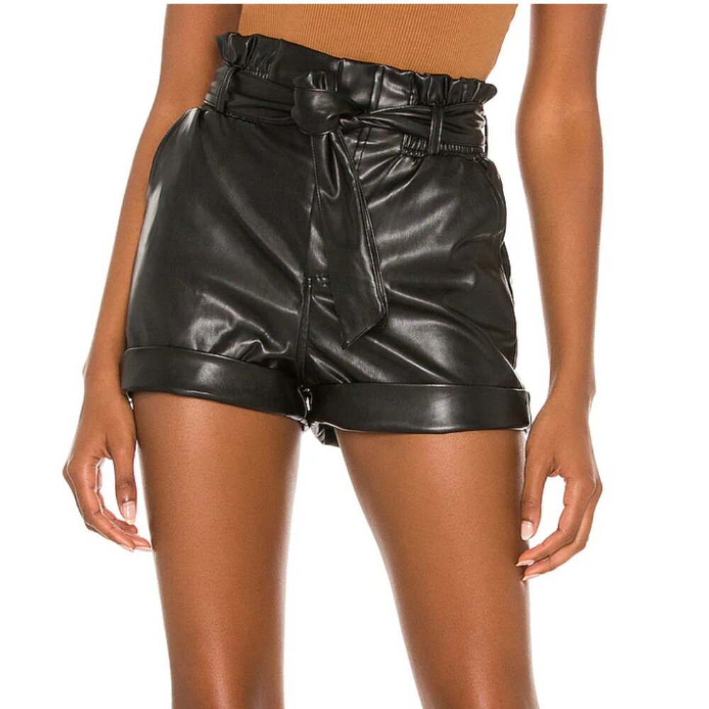 Kenzie Faux Leather Short